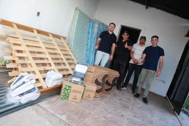 Ariel Carballo atravesó un momento difícil cuando un incendio afectó su vivienda